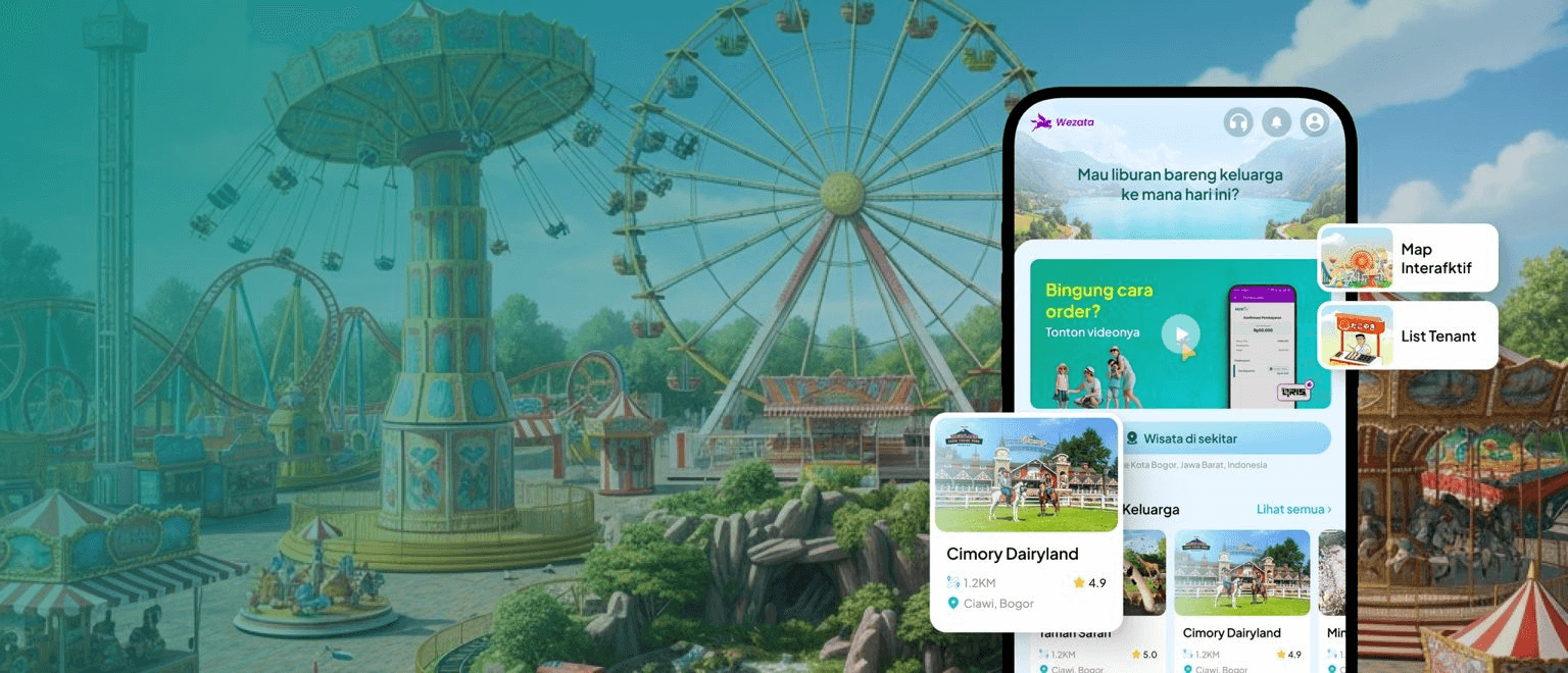 Theme Park Background